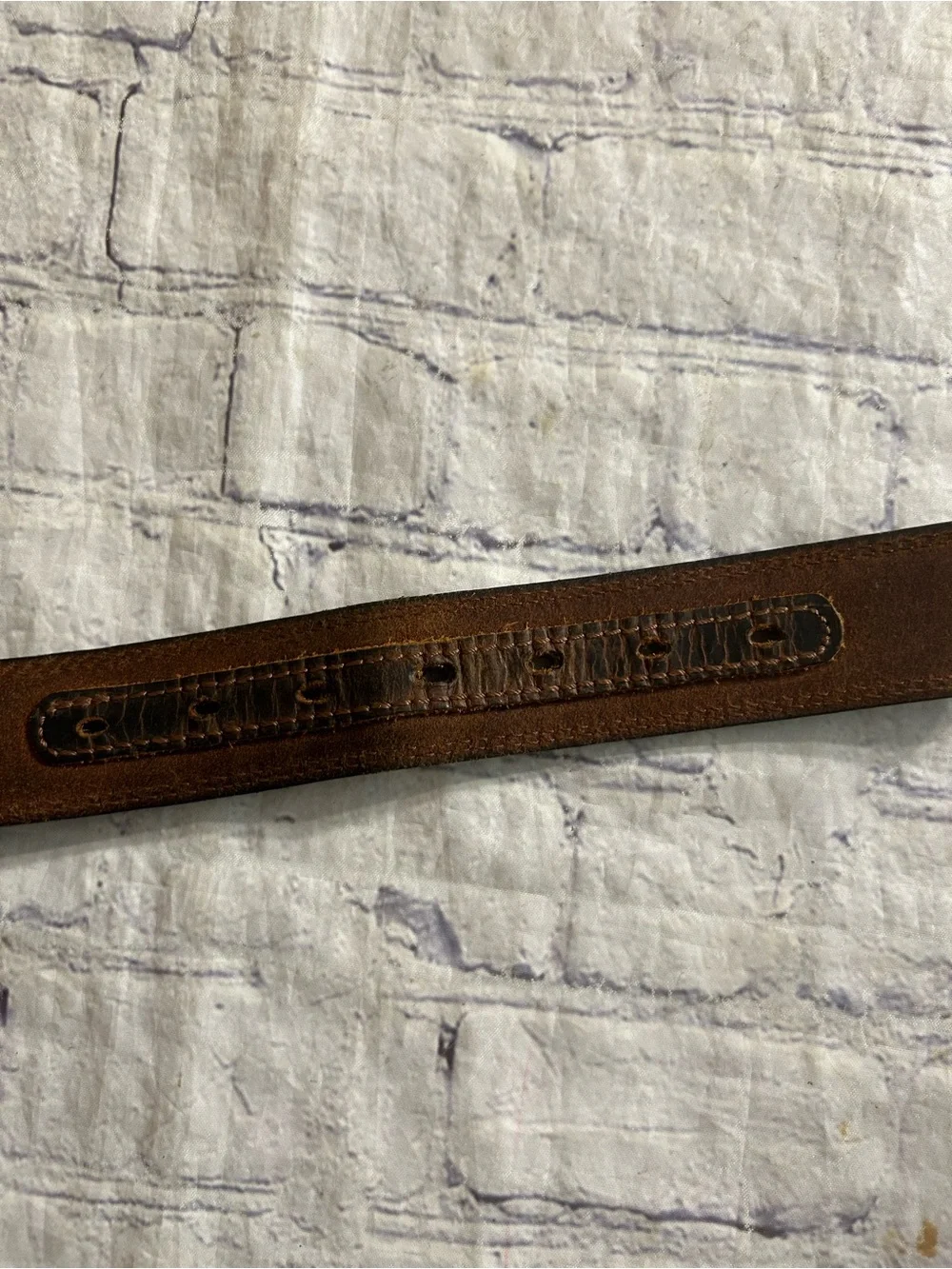 DISTRESSED RUSTIC BROWN CHANGEABLE BUCKLE & RUGGED BLACK  GRAPHIC BUCKLE BELTS